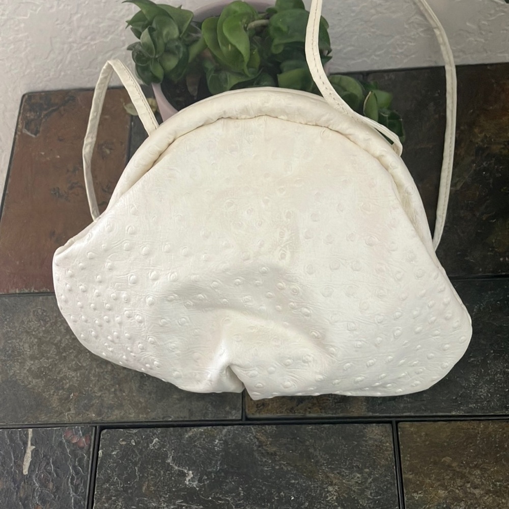 Elegant White Women's Bag NEW VINTAGE